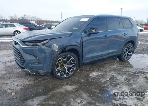 2024 Toyota Grand Highlander Limited from USA, damaged, VIN 5TDAAAB53RS005641